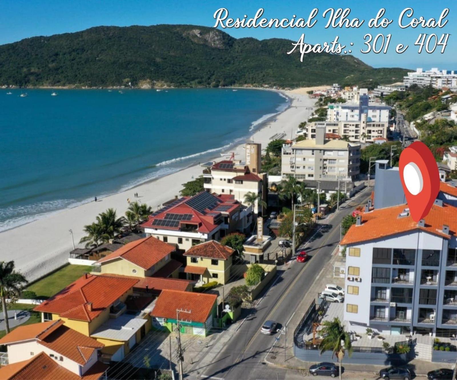 フロリアノポリスApartamento 404 - A 20 Metros Da Areia Da Praia Dos Ingleses - 4 Pessoasアパートメント エクステリア 写真