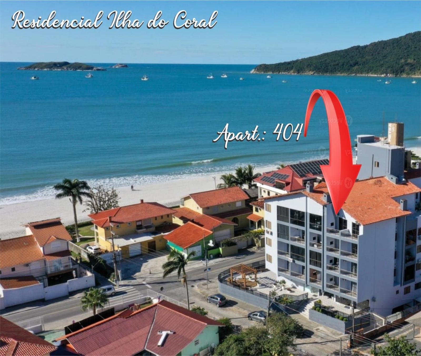 フロリアノポリスApartamento 404 - A 20 Metros Da Areia Da Praia Dos Ingleses - 4 Pessoasアパートメント エクステリア 写真